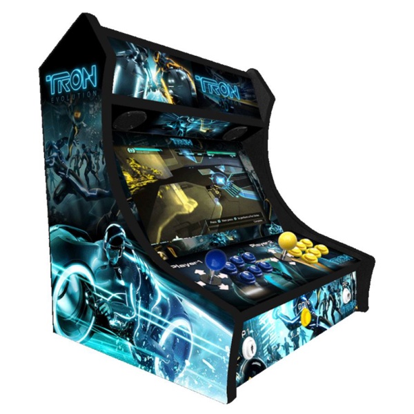 2 Player Bartop Arcade Machine -  Tron